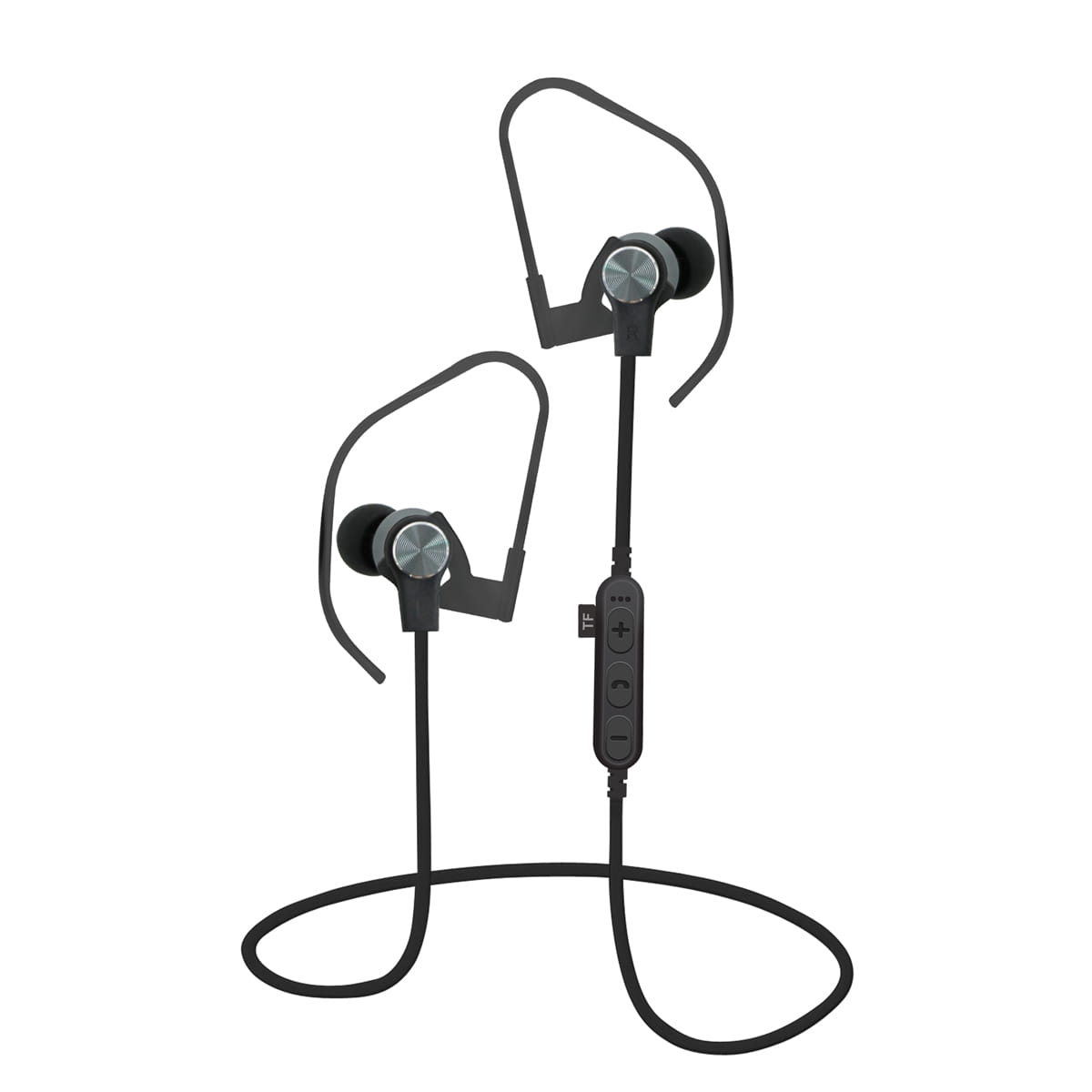 PLATINET IN-EAR BLUETOOTH V4.2 + microSD EARPHONES + MIC PM1062 GRAY [44474]