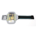 PLATINET SPORT ARMBAND FOR SMARTPHONE GREY  WITH LED [43709]