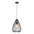 PLATINET PENDANT LAMP HERA P130806-S E27 METAL BLACK 20x36 [44013]