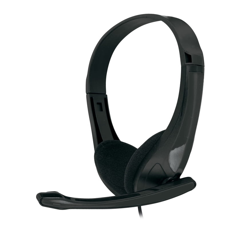 FREESTYLE HI-FI STEREO HEADSET + MIC FH4088 BLACK [43085]