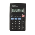 SHARP CALCULATOR HANDHELD BLISTER EL233SBBK