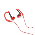 PLATINET IN-EAR EARPHONES + MIC SPORT PM1072 RED [42939]