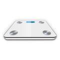 PLATINET BATHROOM BODY SCALE SMART BLUETOOTH WITH APP WHITE [44839]