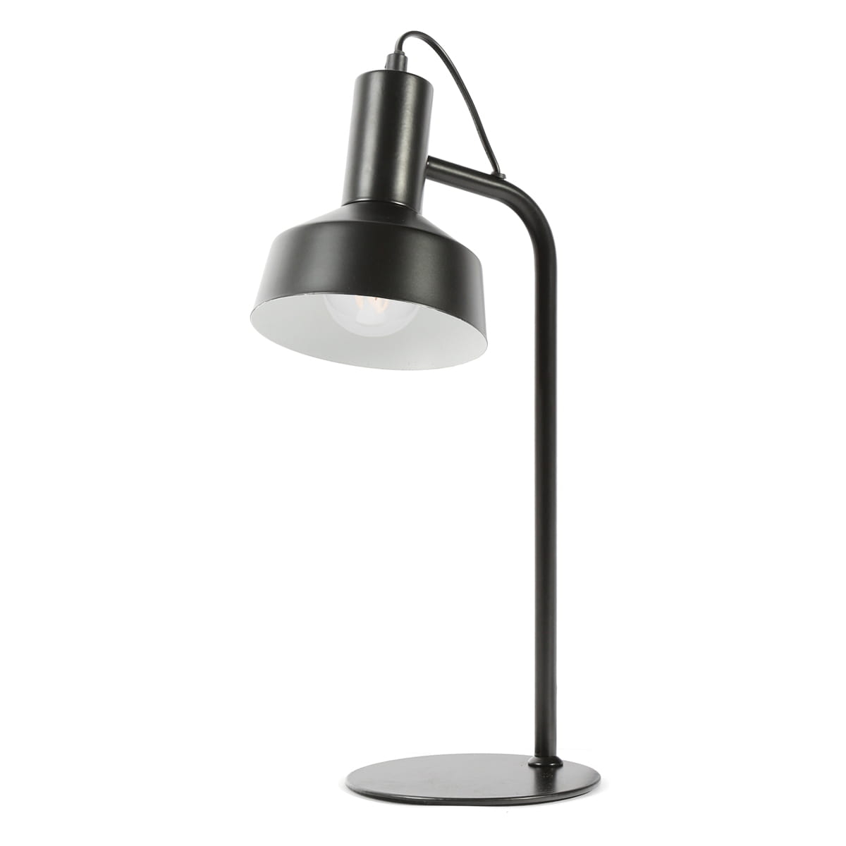 PLATINET TABLE LAMP 25W E14 METAL BLACK FINISH 44880