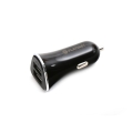 PLATINET CAR CHARGER 2xUSB 3,4A + microUSB cable 1m BLACK [43719]
