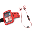 PLATINET BLUETOOTH EARPHONES SPORT + ARMBAND  PM1075 RED [43679]