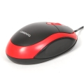 MOUSE OMEGA OM-06V OPTICAL 1200DPI VALUE LINE BLACK/RED [41646]