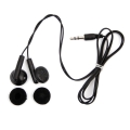 FIESTA EARPHONES MINI JACK XT6163 BLACK [40507]