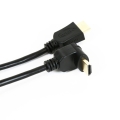 OMEGA KABEL HDMI v.1.4 GOLD ANGULAR 5M BLISTER 41854